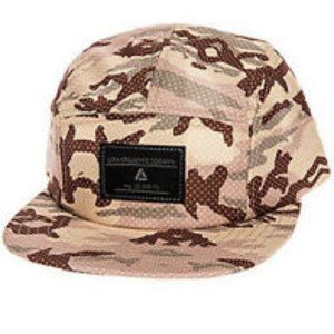 Lira The Fashion Camo 5 Panel Strapback Cap